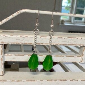 Green Earrings